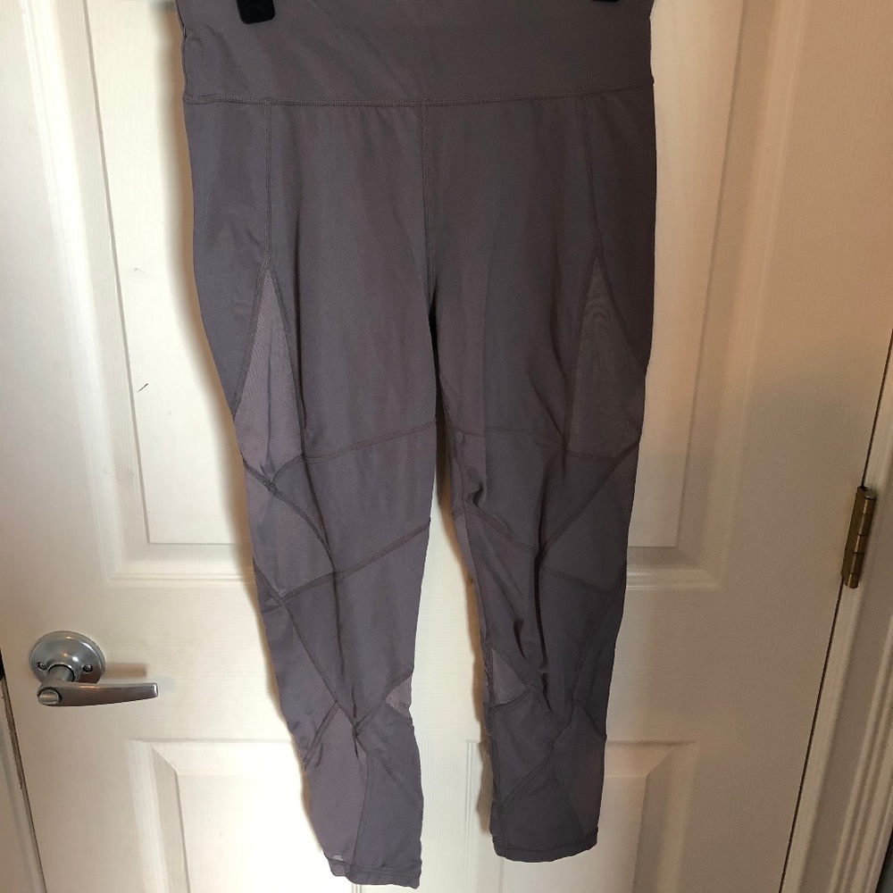 Sweaty Betty Lilac Geometric Leggings